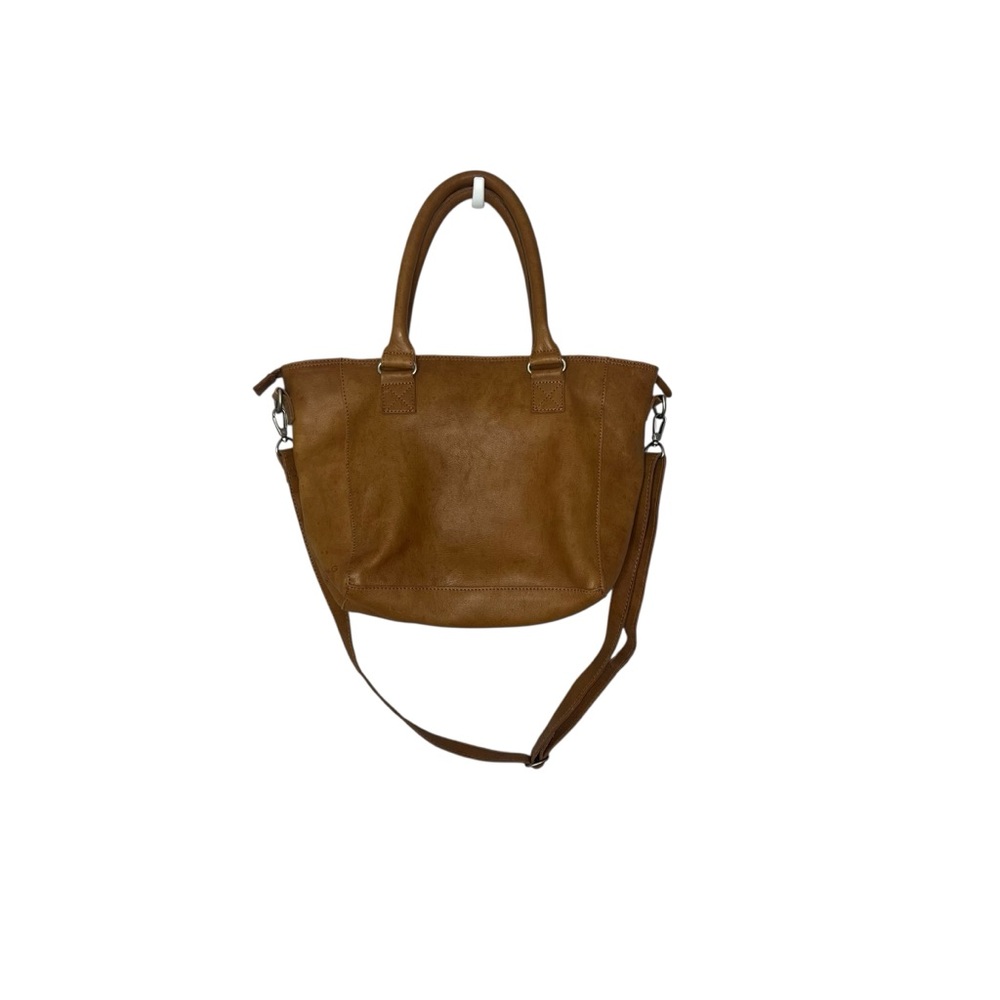 Cowboysbag Tan Leather Medium Satchel Purse